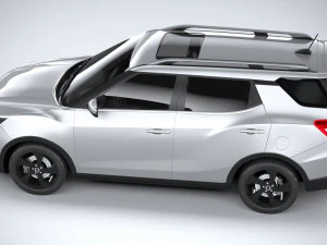 SsangYong Tivoli Grand 2024 3D Model