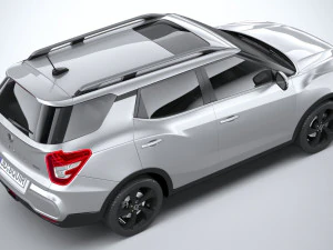SsangYong Tivoli Grand 2024 3D Model