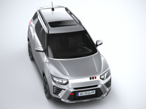 SsangYong Tivoli Grand 2024 3D Модель