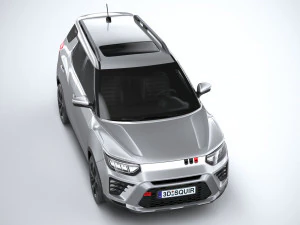 SsangYong Tivoli Grand 2024 3D Model