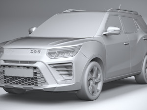 SsangYong Tivoli Grand 2024 3D Модель