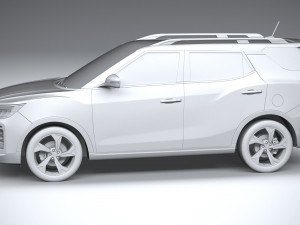 SsangYong Tivoli Grand 2024 3D Модель
