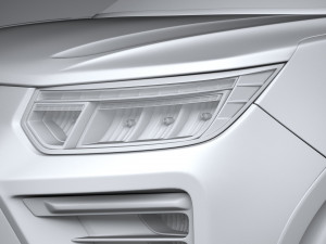 SsangYong Tivoli Grand 2024 3D Модель
