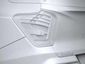 SsangYong Tivoli Grand 2024 3D Модель