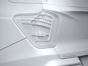 SsangYong Tivoli Grand 2024 3D Model