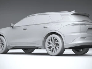 Toyota Crown Signia 2024 3D Model