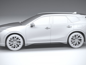 Toyota Crown Signia 2024 Model 3D