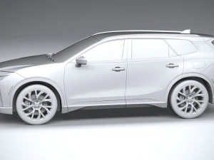 Toyota Crown Signia 2024 3D Model