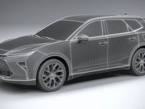 Toyota Crown Signia 2024 3D Model