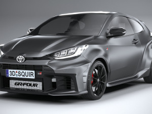 Toyota GR Yaris 2024 3D 模型