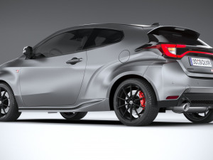 Toyota GR Yaris 2024 3D 模型