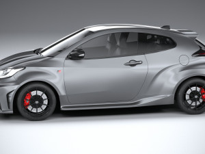 Toyota GR Yaris 2024 3D 模型