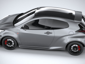 Toyota GR Yaris 2024 3D 模型