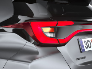 Toyota GR Yaris 2024 3D 模型
