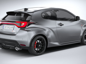 Toyota GR Yaris 2024 3D 模型