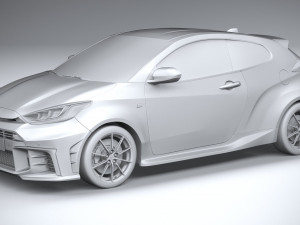 Toyota GR Yaris 2024 3D 模型