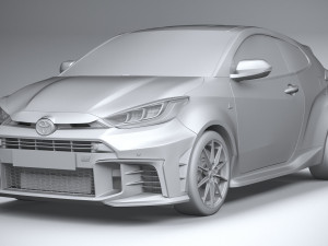Toyota GR Yaris 2024 3D 模型