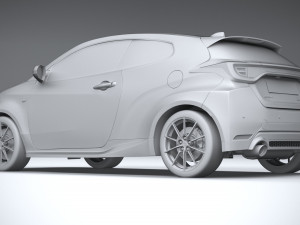 Toyota GR Yaris 2024 3D 模型