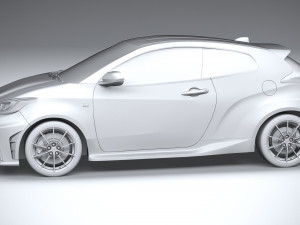 Toyota GR Yaris 2024 3D 模型