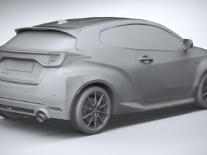 Toyota GR Yaris 2024 3D 模型
