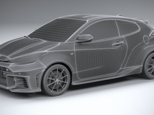 Toyota GR Yaris 2024 3D 模型