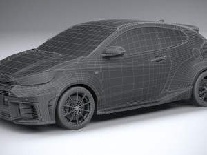 Toyota GR Yaris 2024 3D 模型