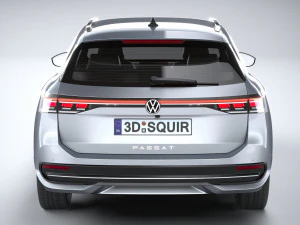 Volkswagen Passat Variant Business 2024 3D Model