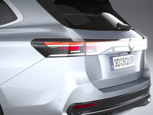 Volkswagen Passat Variant Business 2024 Model 3D