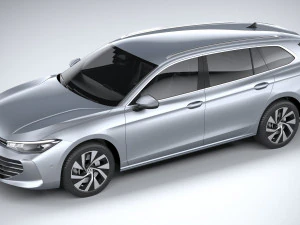 Volkswagen Passat Variant Business 2024 3D Model