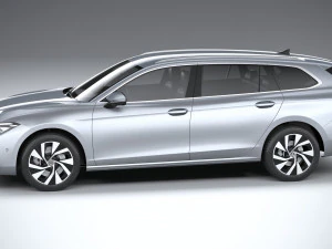 Volkswagen Passat Variant Business 2024 3D Model