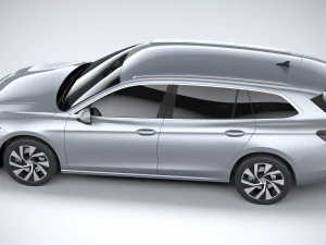 Volkswagen Passat Variant Business 2024 3D Model