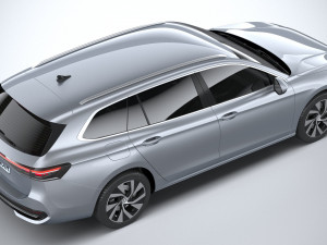 Volkswagen Passat Variant Business 2024 Model 3D