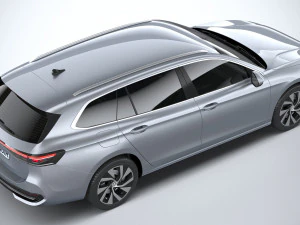 Volkswagen Passat Variant Business 2024 3D Model