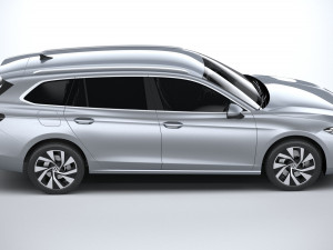 Volkswagen Passat Variant Business 2024 Model 3D