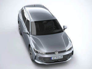 Volkswagen Passat Variant Business 2024 3D Model