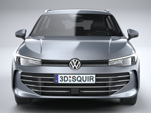 Volkswagen Passat Variant Business 2024 Model 3D
