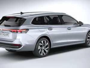 Volkswagen Passat Variant Business 2024 3D Model