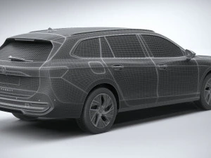 Volkswagen Passat Variant Business 2024 3D Model