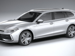 Volkswagen Passat Variant R 2024 Model 3D