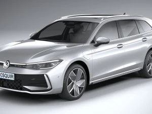 Volkswagen Passat Variant R 2024 3D Model