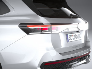 Volkswagen Passat Variant R 2024 Modello 3D