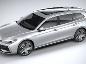 Volkswagen Passat Variant R 2024 Modello 3D