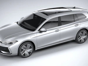 Volkswagen Passat Variant R 2024 3D Model