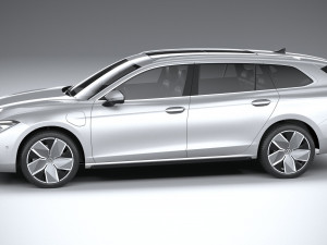 Volkswagen Passat Variant R 2024 Modello 3D