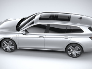 Volkswagen Passat Variant R 2024 Modello 3D