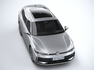 Volkswagen Passat Variant R 2024 Modello 3D