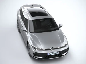Volkswagen Passat Variant R 2024 3D Model