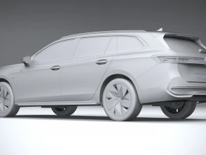 Volkswagen Passat Variant R 2024 3D Model