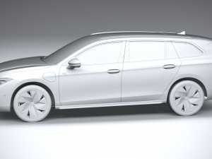 Volkswagen Passat Variant R 2024 Modello 3D