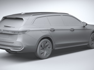 Volkswagen Passat Variant R 2024 Modello 3D